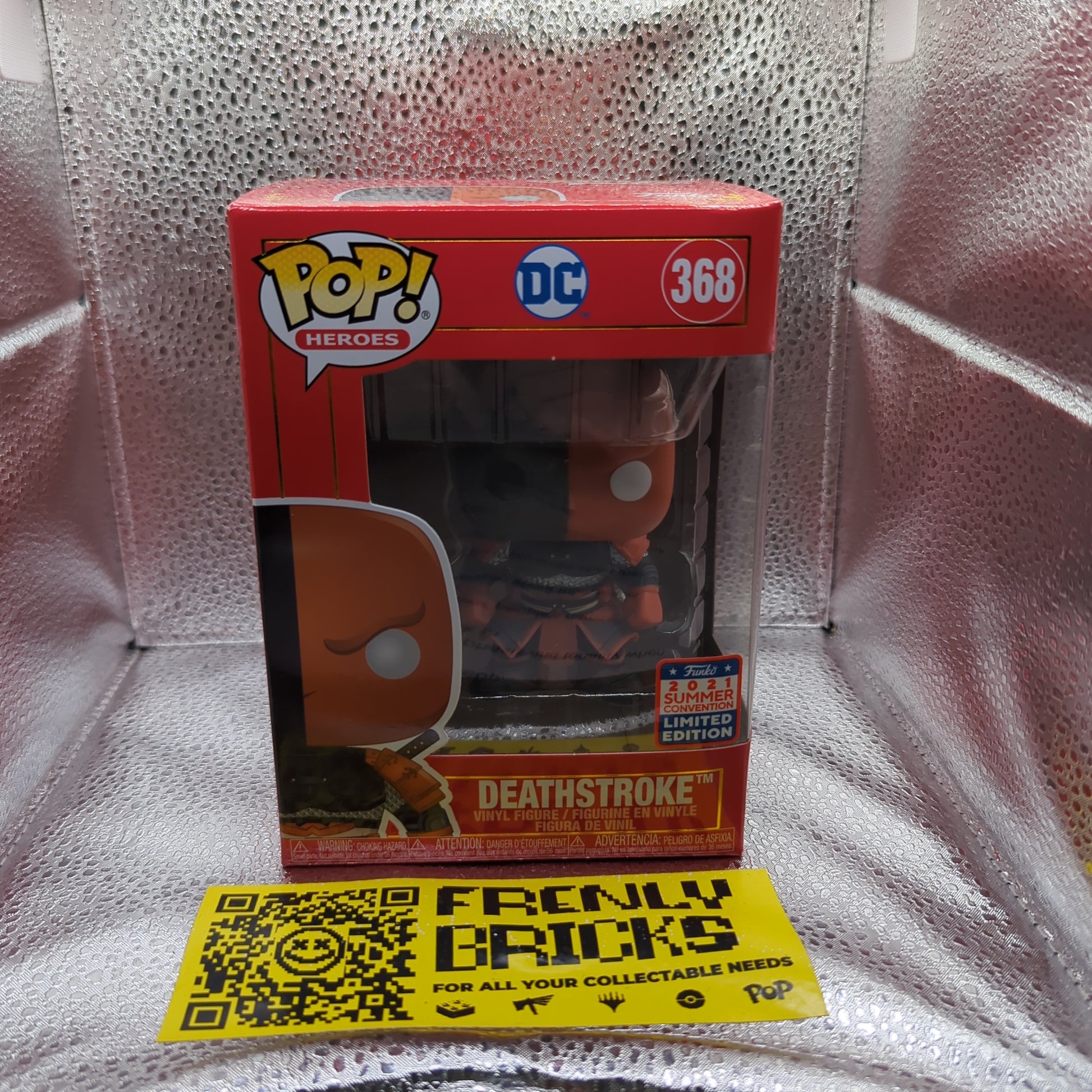 Batman - Imperial Deathstroke #368 Pop! Vinyl (2021 Summer Convention Exclusive) FRENLY BRICKS - Open 7 Days