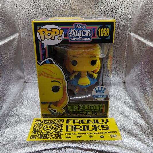 Alice (Curtsying) #1058 Funko Pop! Alice in Wonderland Funko Exclusive FRENLY BRICKS - Open 7 Days