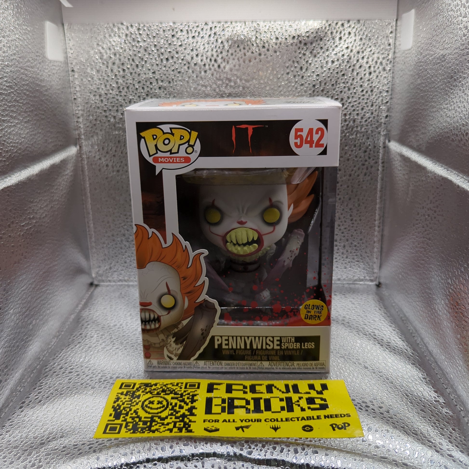 Funko POP! Vinyl. Pennywise with spider legs (Glow In The Dark)  #542 - IT movie FRENLY BRICKS - Open 7 Days