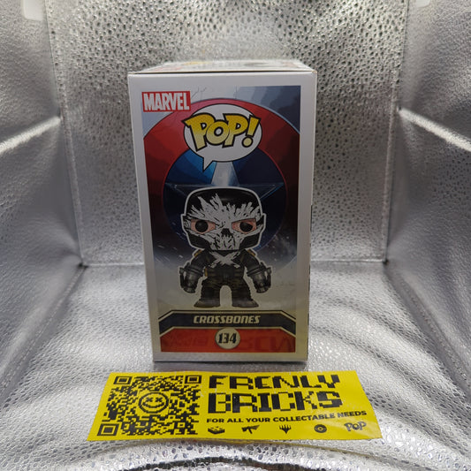 Marvel Funko Pop - Crossbones - Captain America: Civil War - No. 134 FRENLY BRICKS - Open 7 Days