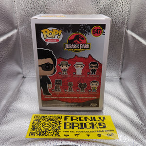 Dr. Ian Malcom #547 Funko POP Vinyl Jurassic Park 25th Anniversary FRENLY BRICKS - Open 7 Days