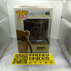 Funko Pop Vinyl - Regular Show - Rigby #46 FRENLY BRICKS - Open 7 Days