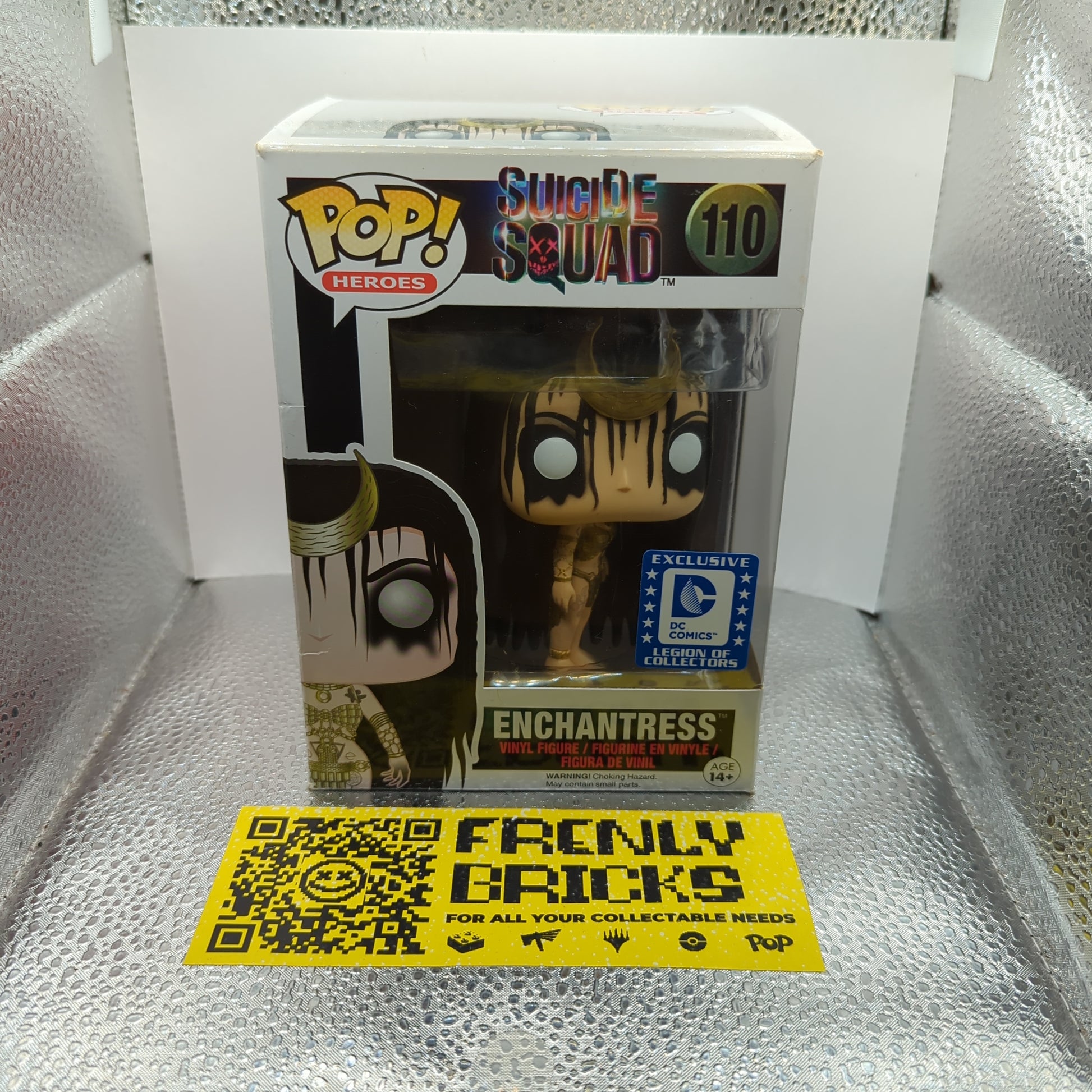 Funko Pop! Suicide Squad Enchantress #110 DC Comics Legion of Collectors *box dmg* FRENLY BRICKS - Open 7 Days