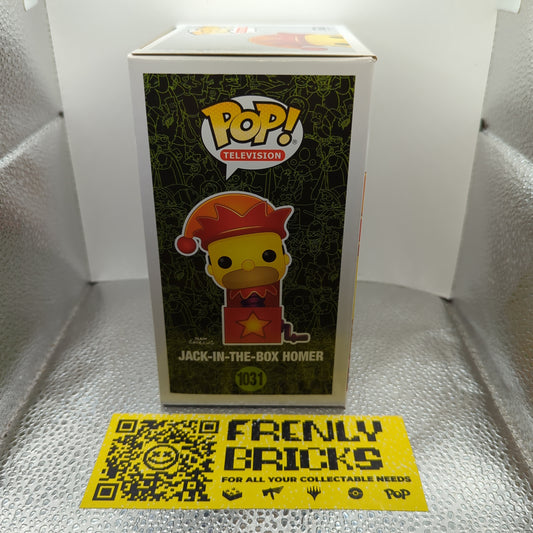 PoP! Television The Simpsons Treehouse of Horror Jack in the Box Homer 1031 Glow FRENLY BRICKS - Open 7 Days