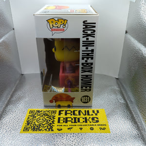 PoP! Television The Simpsons Treehouse of Horror Jack in the Box Homer 1031 Glow FRENLY BRICKS - Open 7 Days