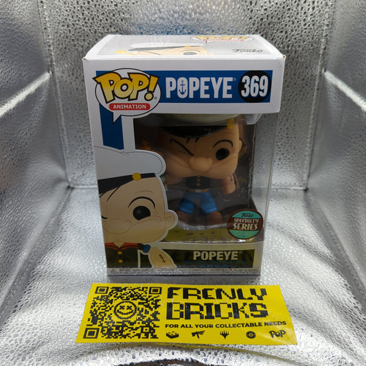 Popeye Funko Pop! Vinyl #369 Specialty Series Limited Edition Exclusive FRENLY BRICKS - Open 7 Days