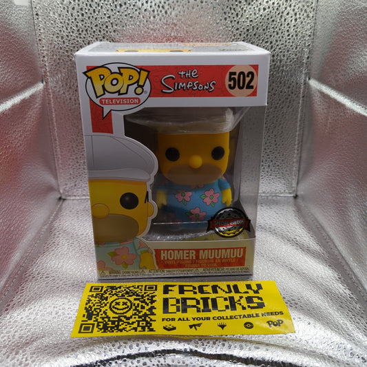 Television Funko Pop - Homer Muumuu - The Simpsons - No. 502 FRENLY BRICKS - Open 7 Days