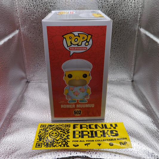 Television Funko Pop - Homer Muumuu - The Simpsons - No. 502 FRENLY BRICKS - Open 7 Days