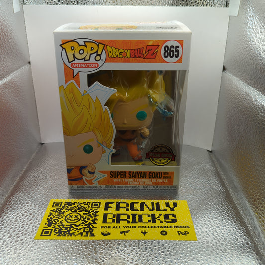 Super Saiyan Goku with Energy 865 DBZ Funko Pop Vinyl FRENLY BRICKS - Open 7 Days