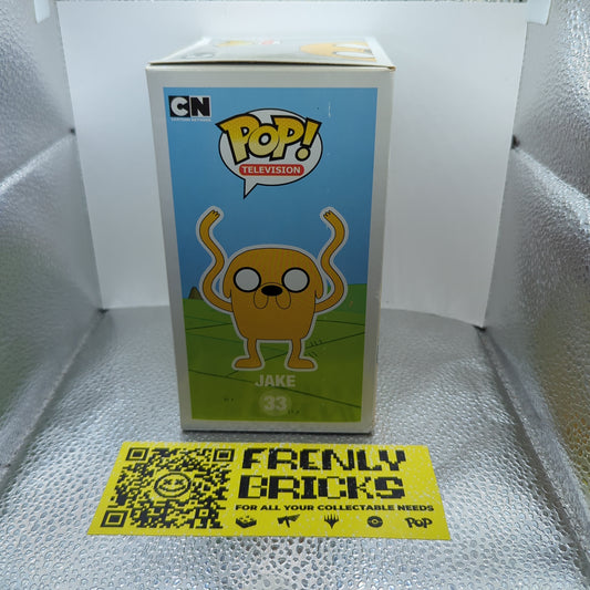 Adventure Time Jake #33 Cartoon Network Television Funko Pop Vinyl Figure 2012 FRENLY BRICKS - Open 7 Days