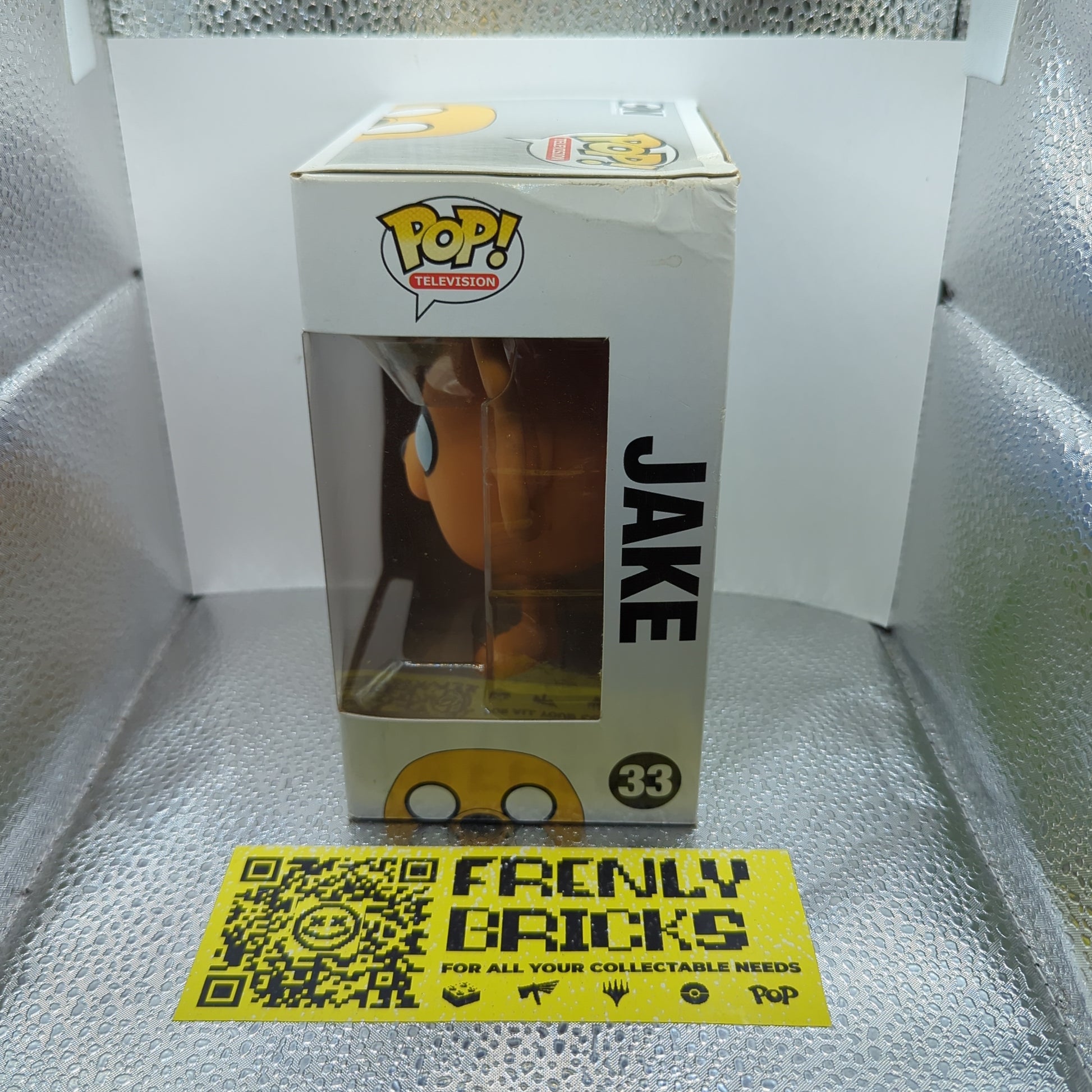 Adventure Time Jake #33 Cartoon Network Television Funko Pop Vinyl Figure 2012 FRENLY BRICKS - Open 7 Days