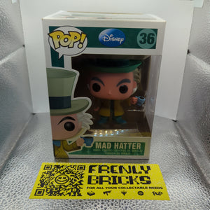 Funko Pop - Mad Hatter - Alice in Wonderland - No. 36 FRENLY BRICKS - Open 7 Days