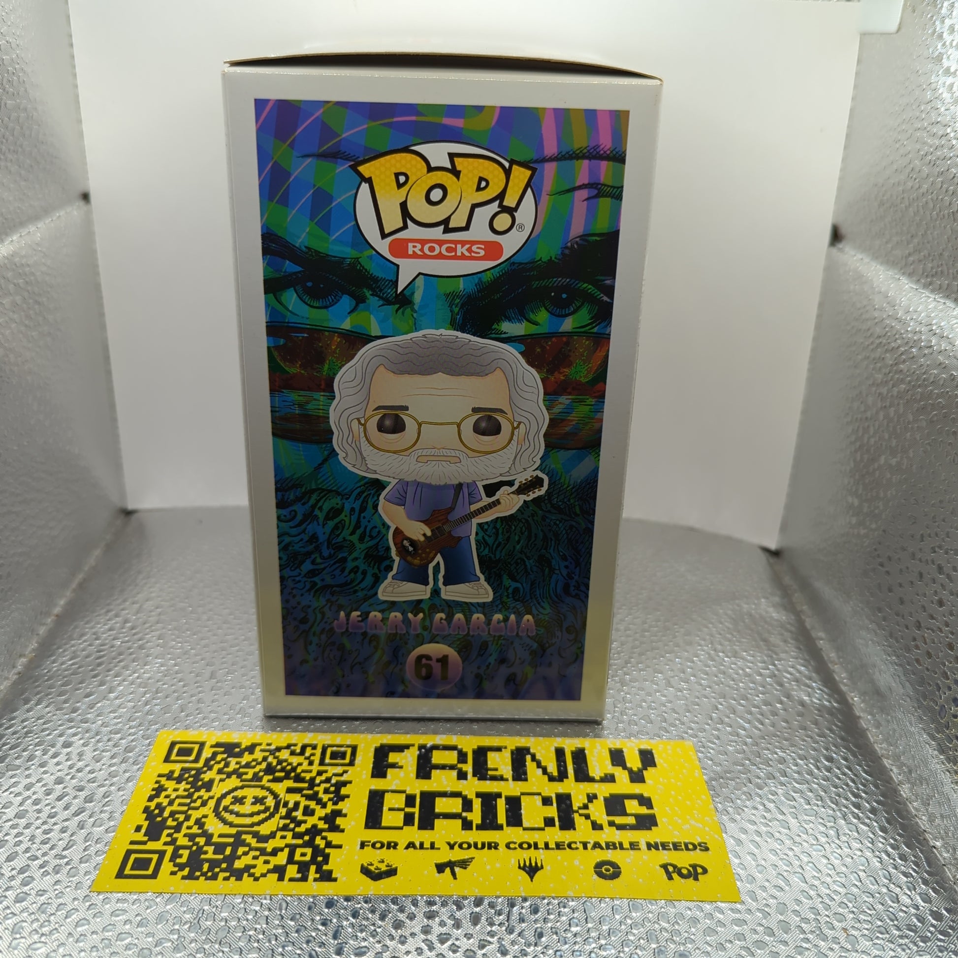 Funko Pop Jerry Garcia 61 FRENLY BRICKS - Open 7 Days