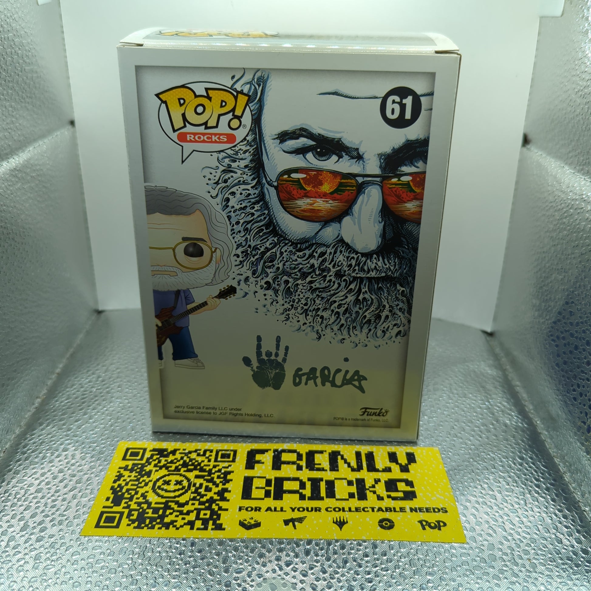 Funko Pop Jerry Garcia 61 FRENLY BRICKS - Open 7 Days