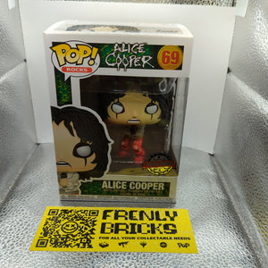 Funko POP! Alice Cooper Straight Jacket #69 Vinyl Figure FRENLY BRICKS - Open 7 Days