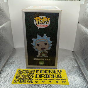 Funko Pop Vinyl / Rick and Morty - Schwifty Rick 572 FRENLY BRICKS - Open 7 Days