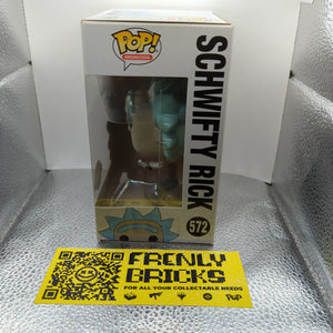 Funko Pop Vinyl / Rick and Morty - Schwifty Rick 572 FRENLY BRICKS - Open 7 Days