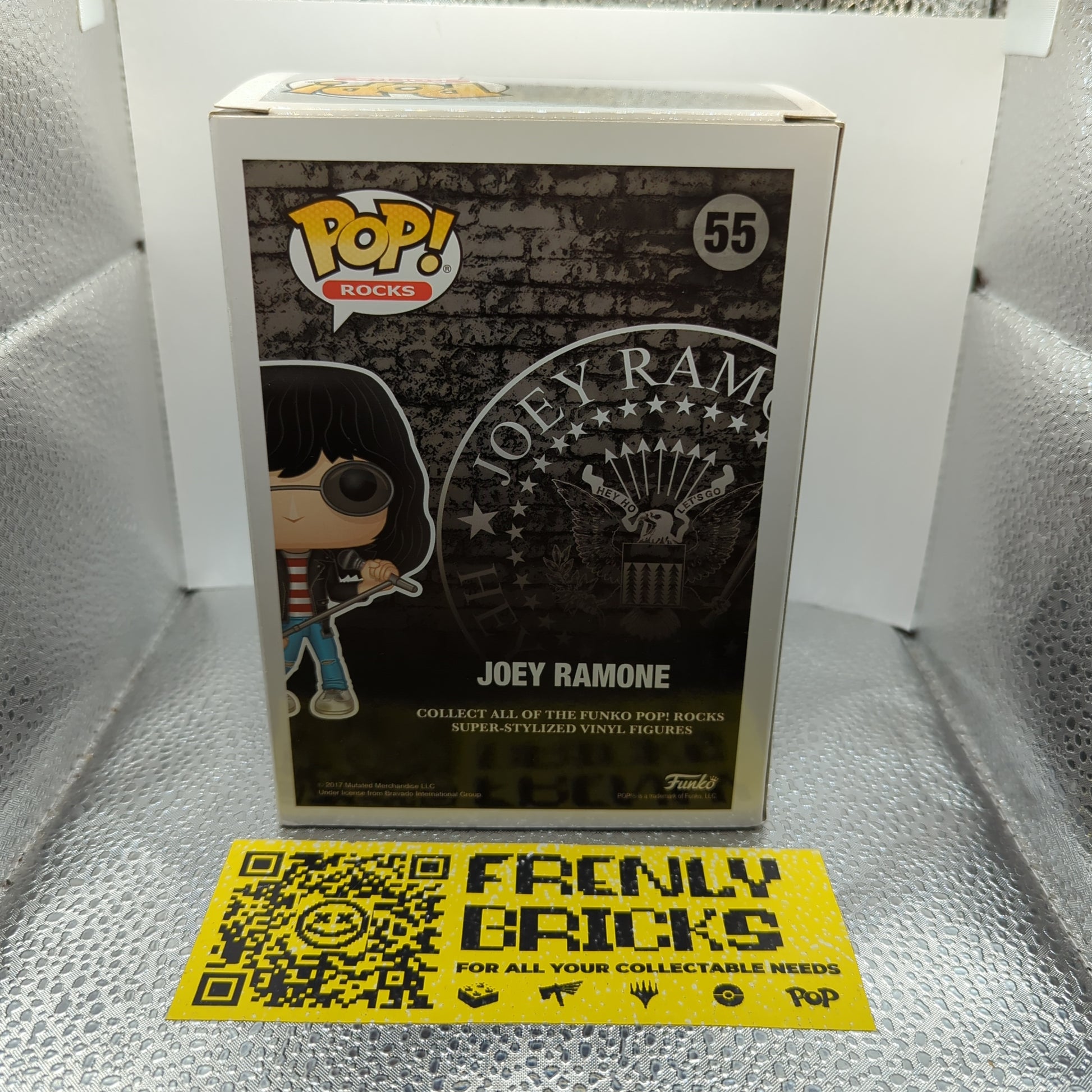 Joey Ramone Pop 55 - The Ramones Funko Pop! Vinyl 2017 - Vaulted FRENLY BRICKS - Open 7 Days