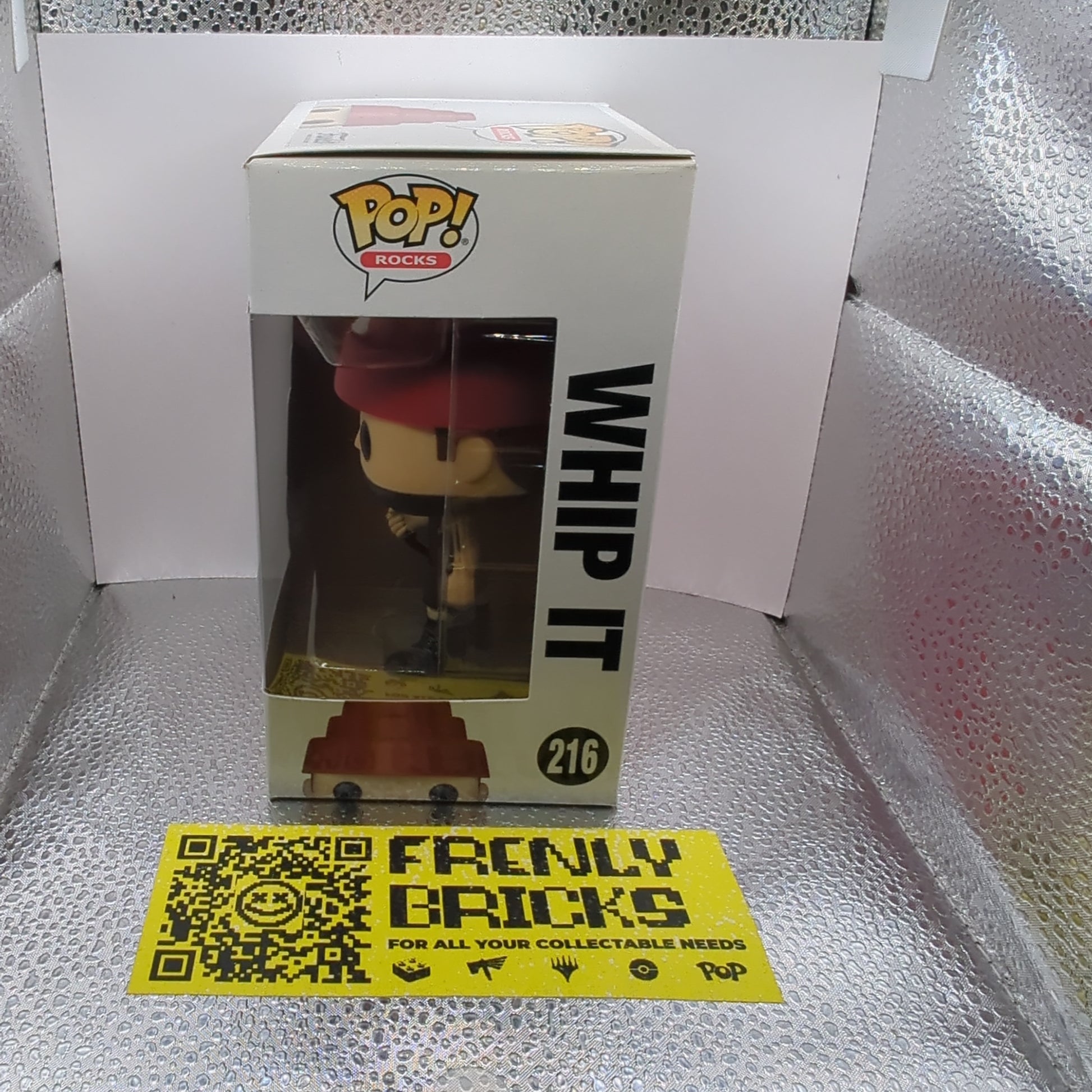 #216 Whip it - Devo Pop Vinyl Pop Rocks Funko FRENLY BRICKS - Open 7 Days