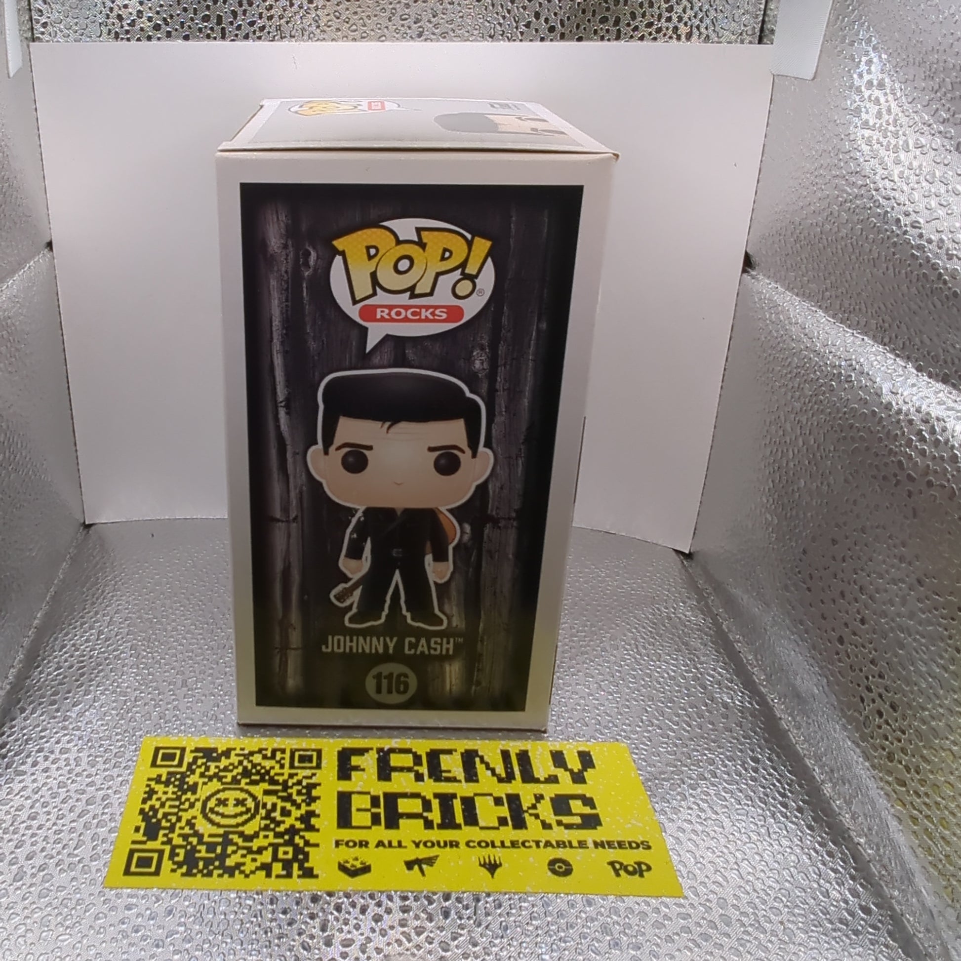 Funko Pop! Rocks Johnny Cash #116 Vinyl Figure FRENLY BRICKS - Open 7 Days