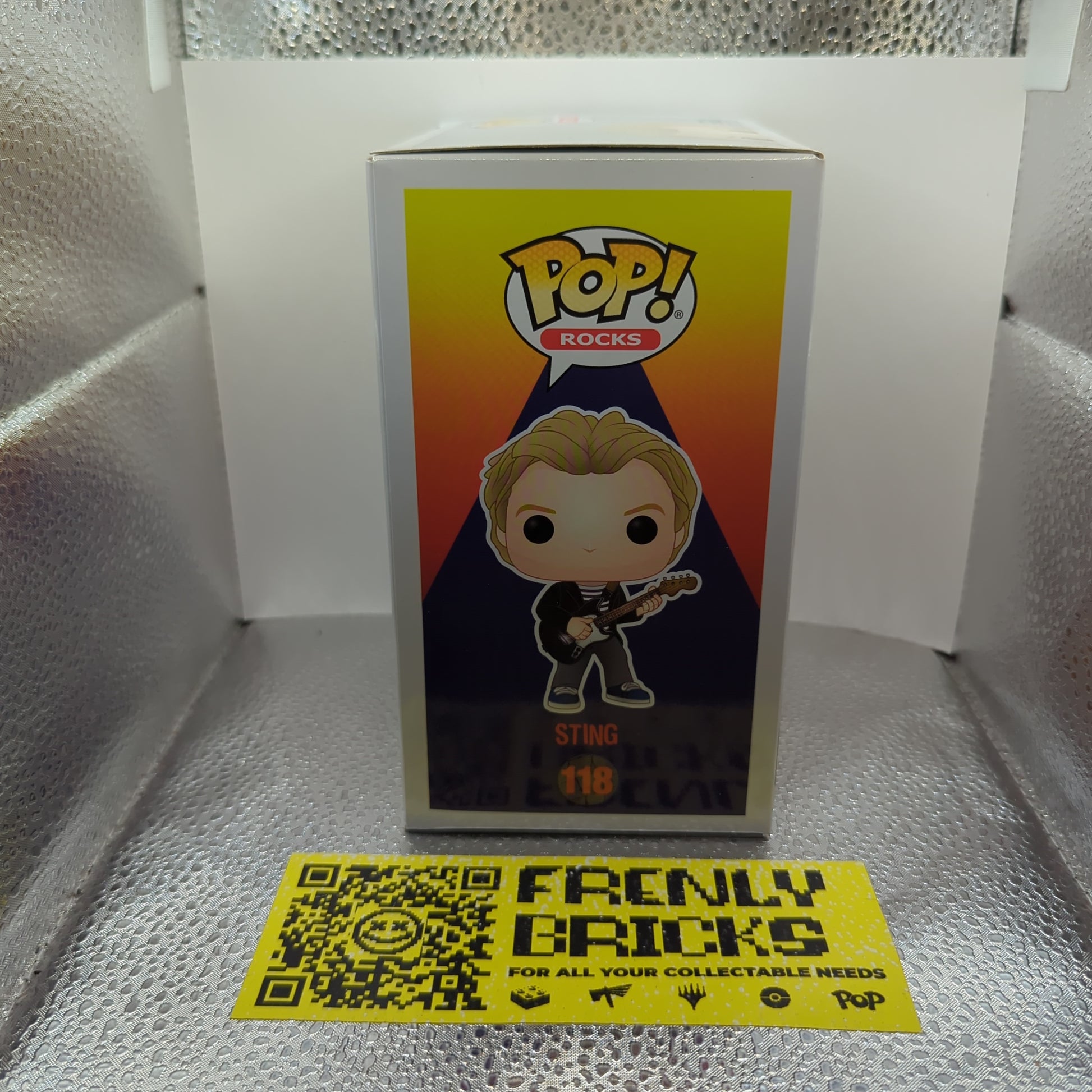 The Police - Funko Pop! Vinyl - Sting #118 FRENLY BRICKS - Open 7 Days