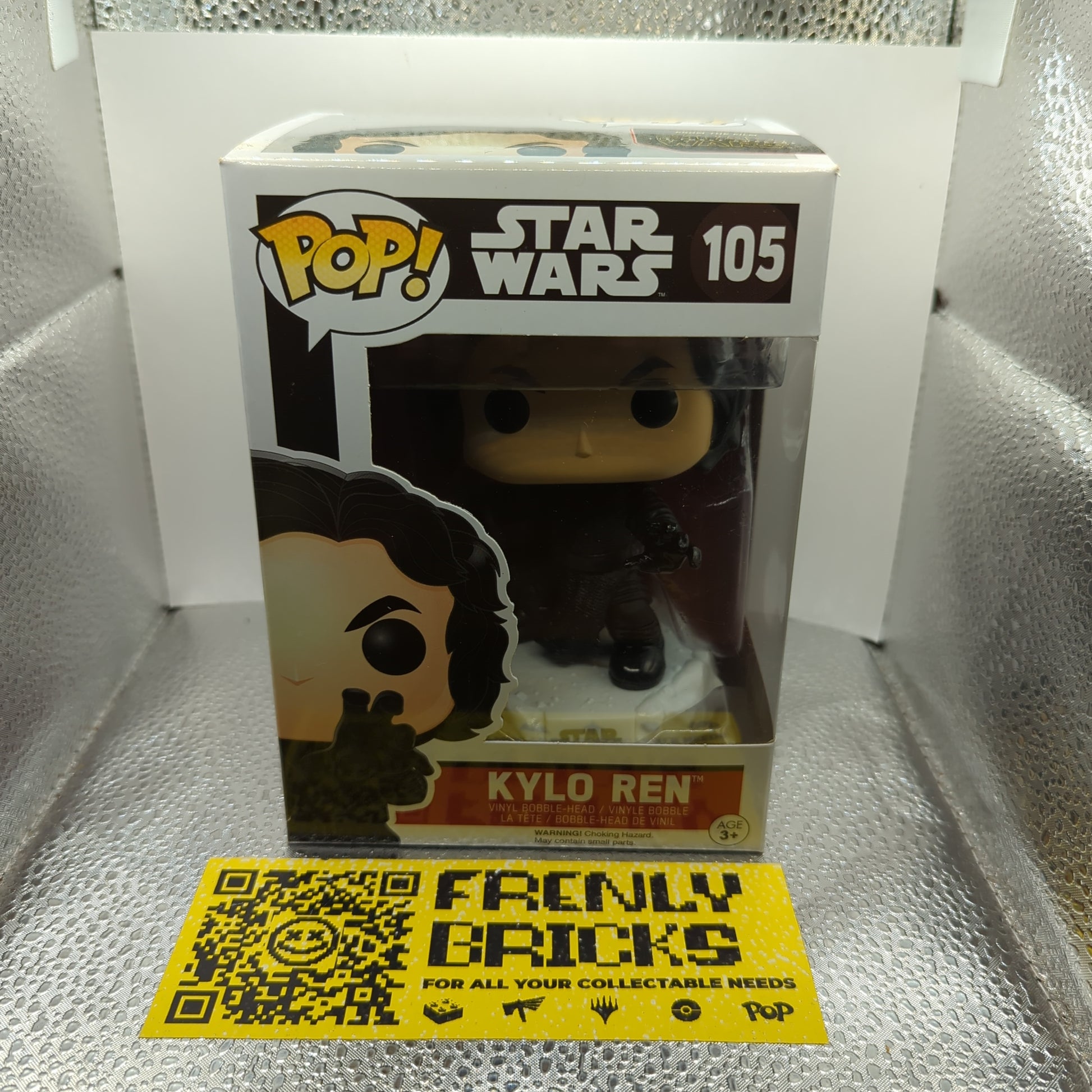 Funko Pop Vinyl Star Wars #105 Kylo Ren FRENLY BRICKS - Open 7 Days