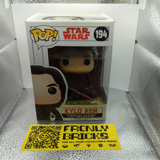 Kylo Ren #194 Star Wars Funko Pop! Vinyl -  The Last Jedi FRENLY BRICKS - Open 7 Days