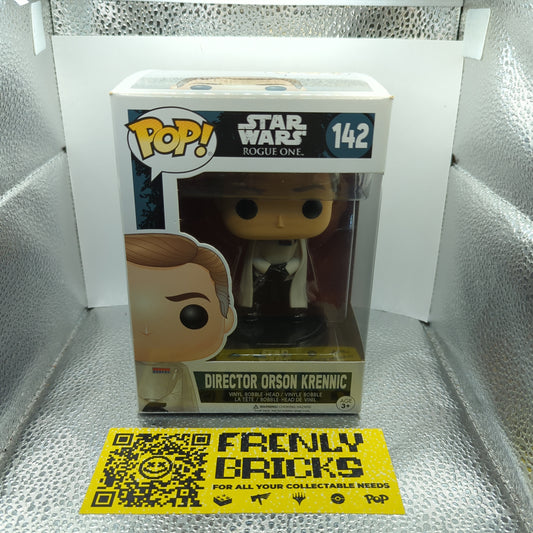 Funko Pop Vinyl Star Wars #142 Director Orson Krennic FRENLY BRICKS - Open 7 Days