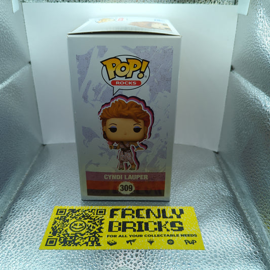 Funko Pop Vinyl Figure #309 Cyndi Lauper - Girls Just Wanna Have Fun FRENLY BRICKS - Open 7 Days