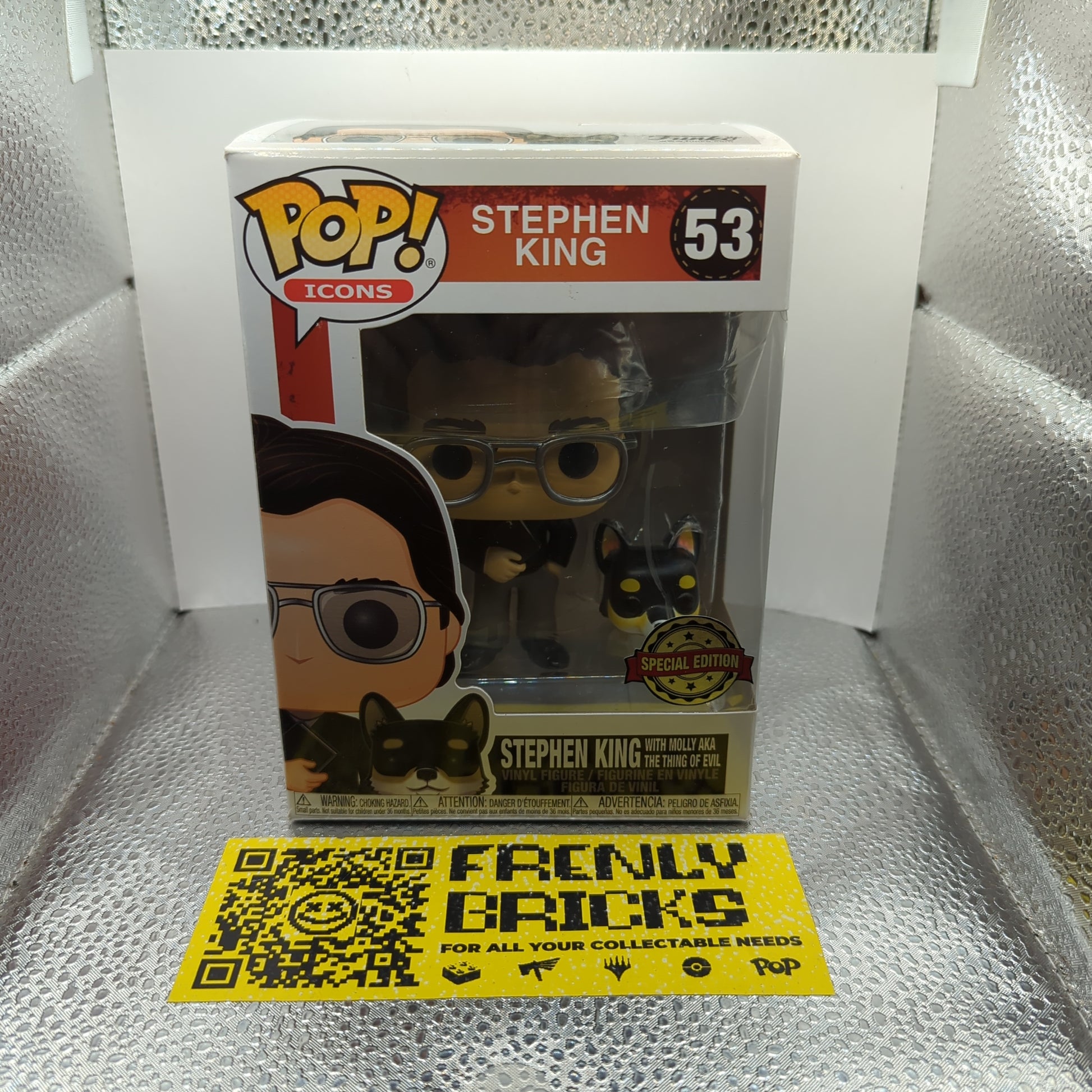 Stephen King 53 Molly AKA The Thing Of Evil Dog Funko Pop Icons FRENLY BRICKS - Open 7 Days