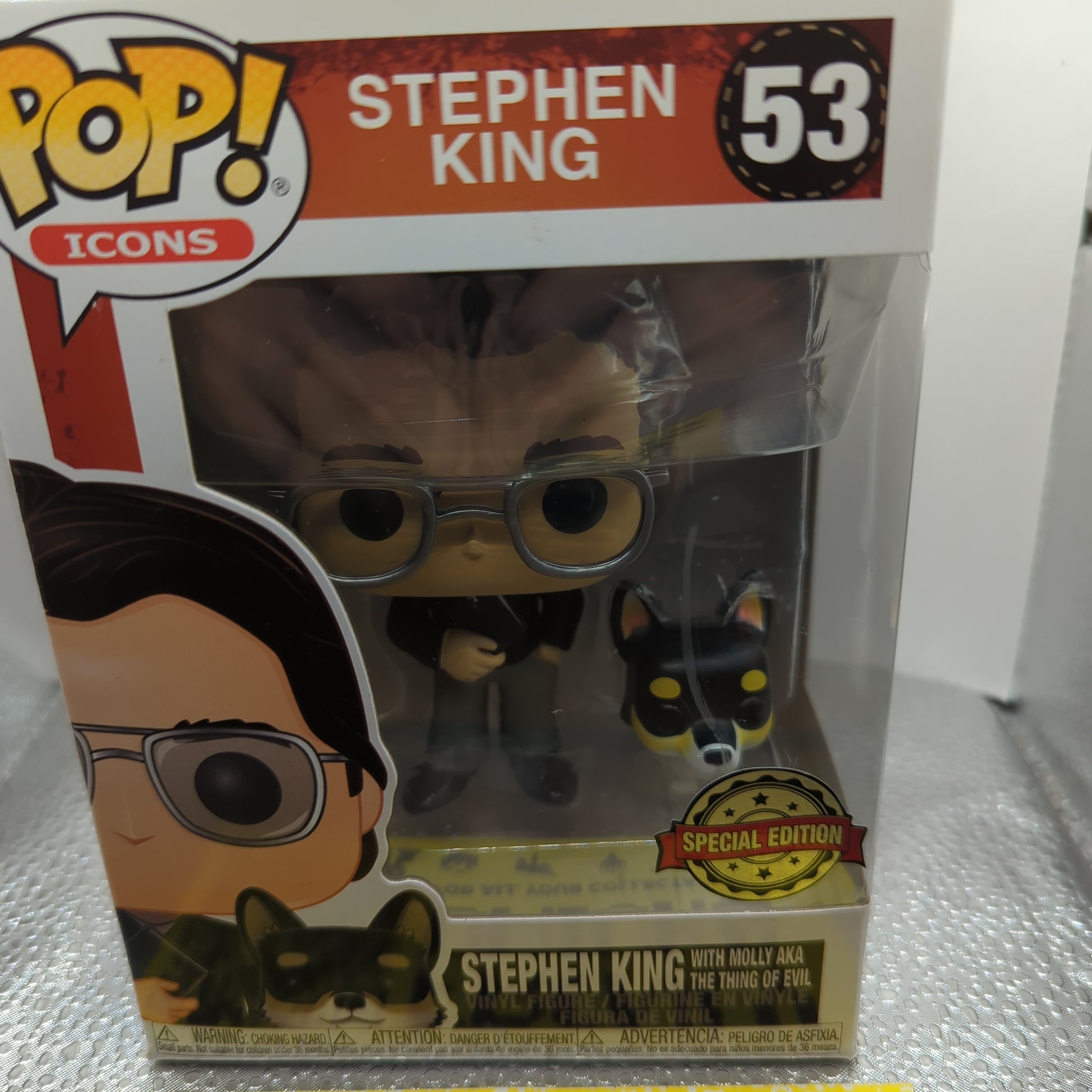 Stephen King 53 Molly AKA The Thing Of Evil Dog Funko Pop Icons FRENLY BRICKS - Open 7 Days