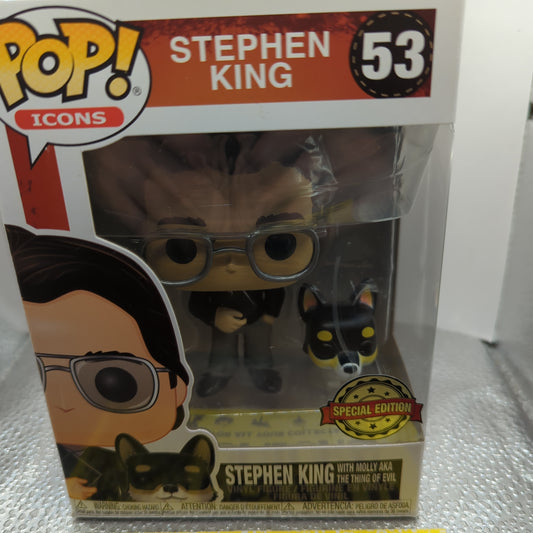 Stephen King 53 Molly AKA The Thing Of Evil Dog Funko Pop Icons FRENLY BRICKS - Open 7 Days