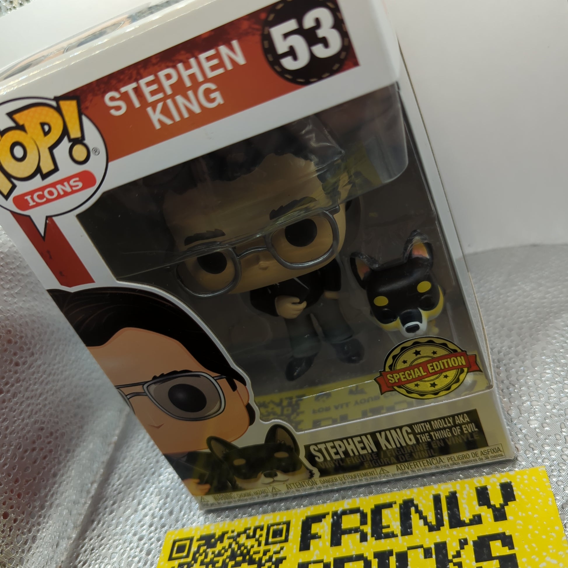 Stephen King 53 Molly AKA The Thing Of Evil Dog Funko Pop Icons FRENLY BRICKS - Open 7 Days