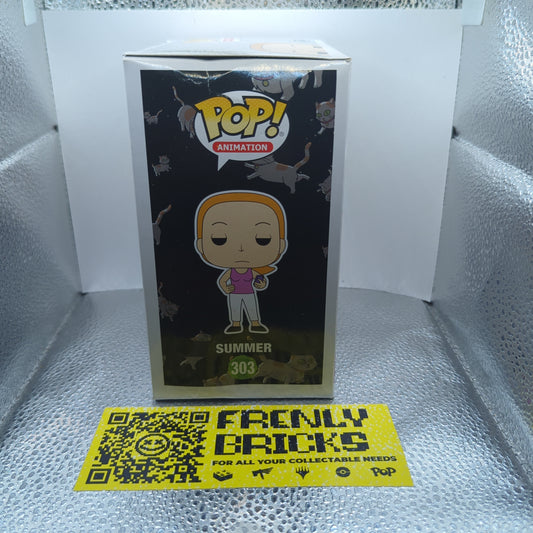 Summer 303 ~ Rick and Morty ~ Funko Pop Vinyl ~ Animation FRENLY BRICKS - Open 7 Days