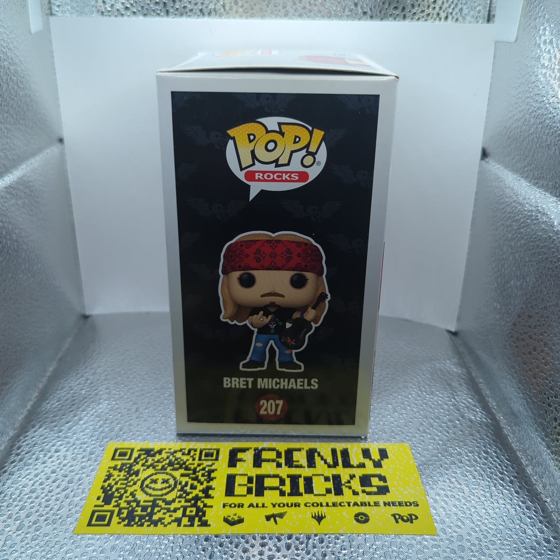 Poison - Bret Michaels #207 Pop! Vinyl FRENLY BRICKS - Open 7 Days