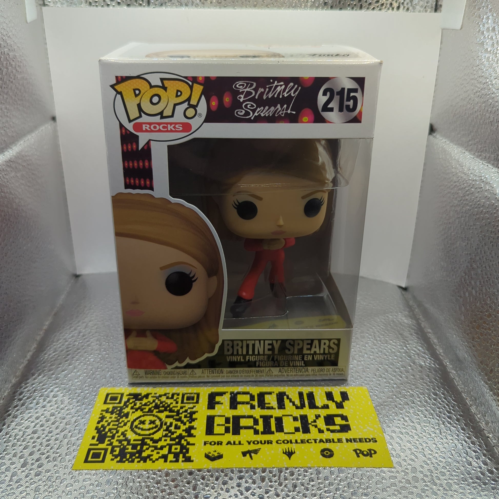 Britney Spears Catsuit Pop! Vinyl Figure #215 FRENLY BRICKS - Open 7 Days