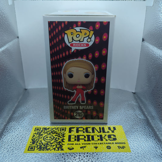 Britney Spears Catsuit Pop! Vinyl Figure #215 FRENLY BRICKS - Open 7 Days