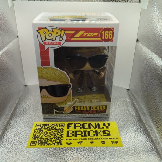 ZZ Top - Frank Beard Pop! Vinyl Figure #166 FRENLY BRICKS - Open 7 Days