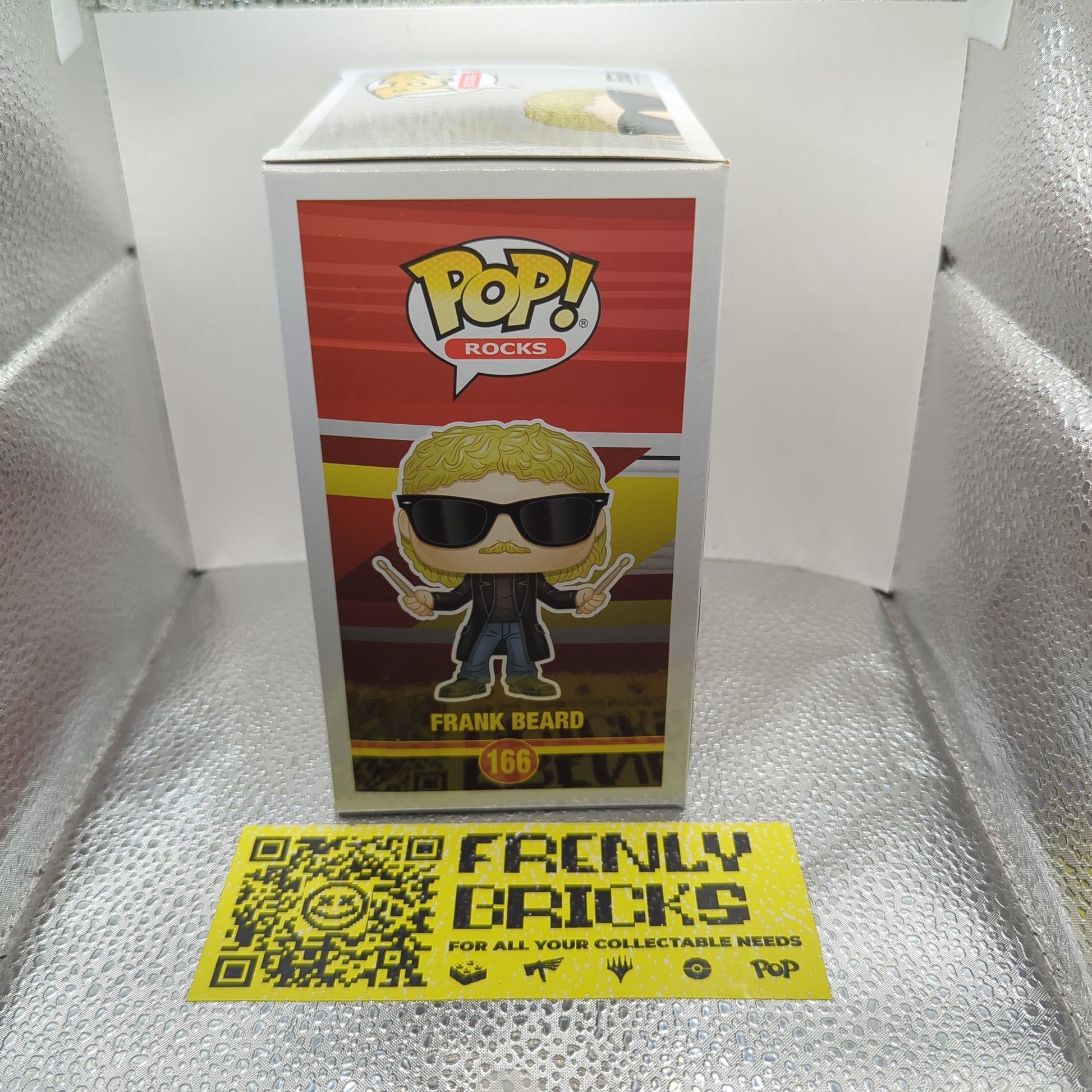 ZZ Top - Frank Beard Pop! Vinyl Figure #166 FRENLY BRICKS - Open 7 Days