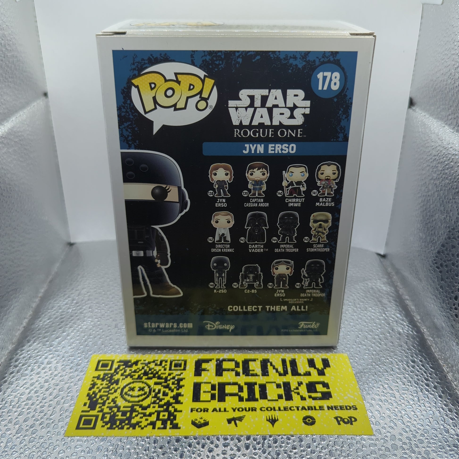 Funko Pop! Vinyl Star Wars Rogue One Jyn Erso (178) 2017 Fall Convention FRENLY BRICKS - Open 7 Days