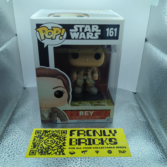 Star Wars Funko Pop - Rey in Finns Jacket - The Force Awakens - No. 161 FRENLY BRICKS - Open 7 Days