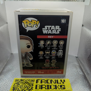 Star Wars Funko Pop - Rey in Finns Jacket - The Force Awakens - No. 161 FRENLY BRICKS - Open 7 Days