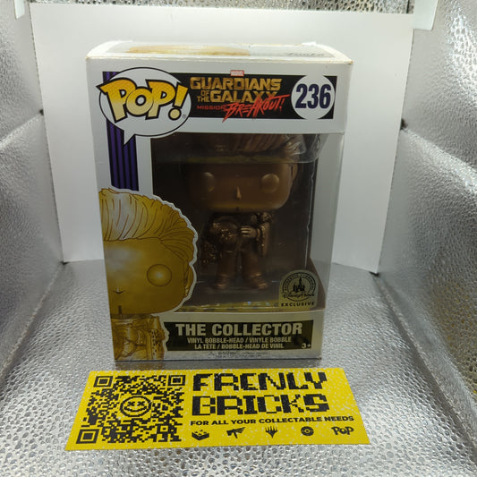 Marvel Funko Pop - The Collector (Gold) - Guardians of the Galaxy - No. 236 FRENLY BRICKS - Open 7 Days