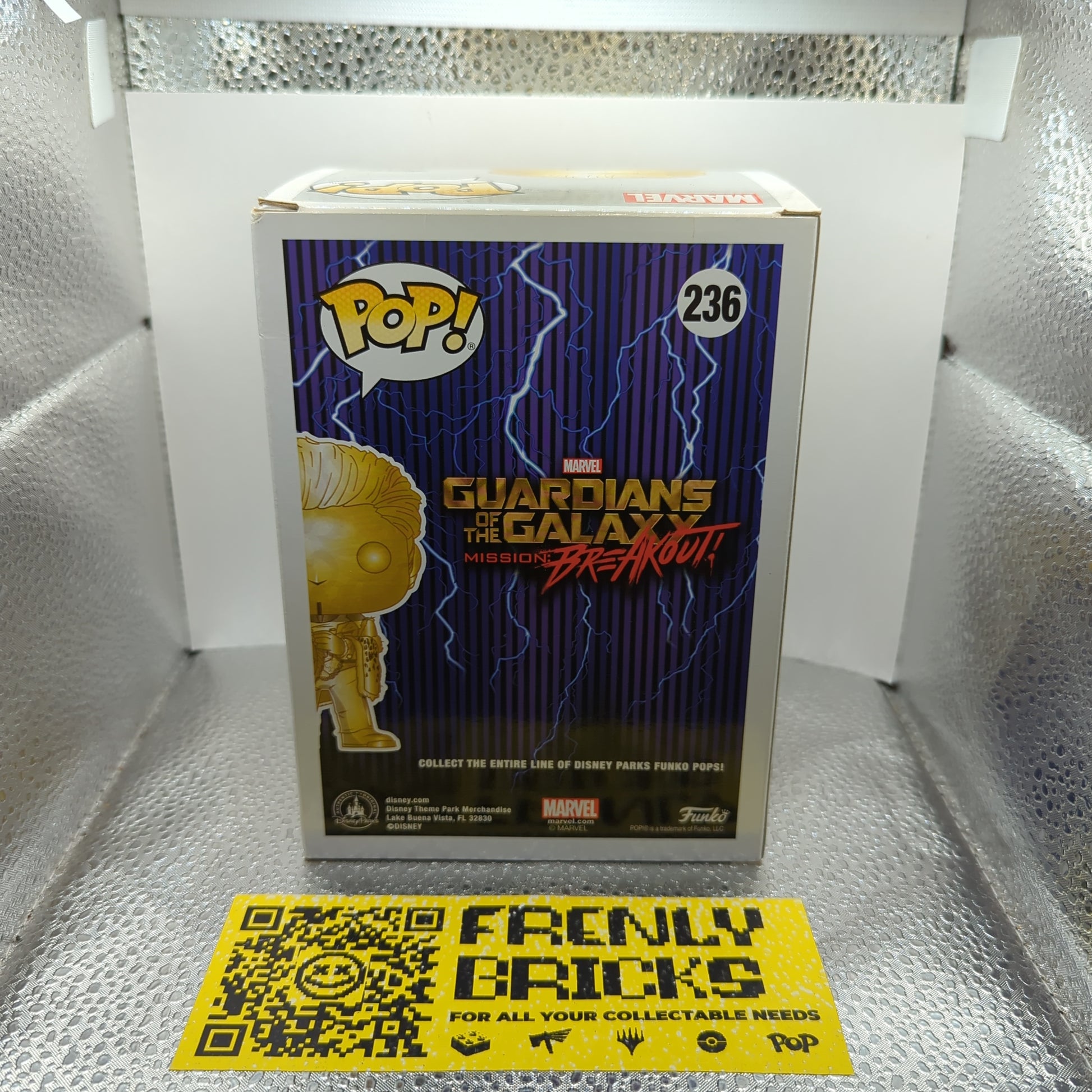 Marvel Funko Pop - The Collector (Gold) - Guardians of the Galaxy - No. 236 FRENLY BRICKS - Open 7 Days