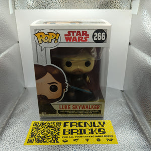 Funko Pop! Star Wars: The Last Jedi - Luke Skywalker (Final Battle) #266 Figure FRENLY BRICKS - Open 7 Days