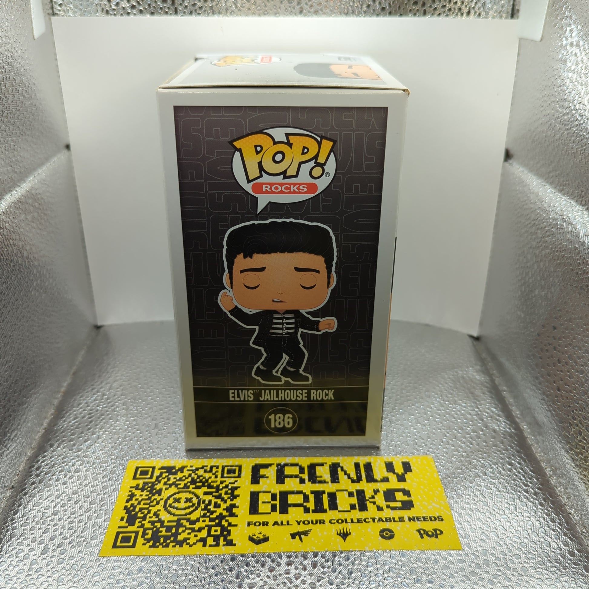 Elvis Presley Jailhouse Rock Pop! Vinyl Figure #186 FRENLY BRICKS - Open 7 Days