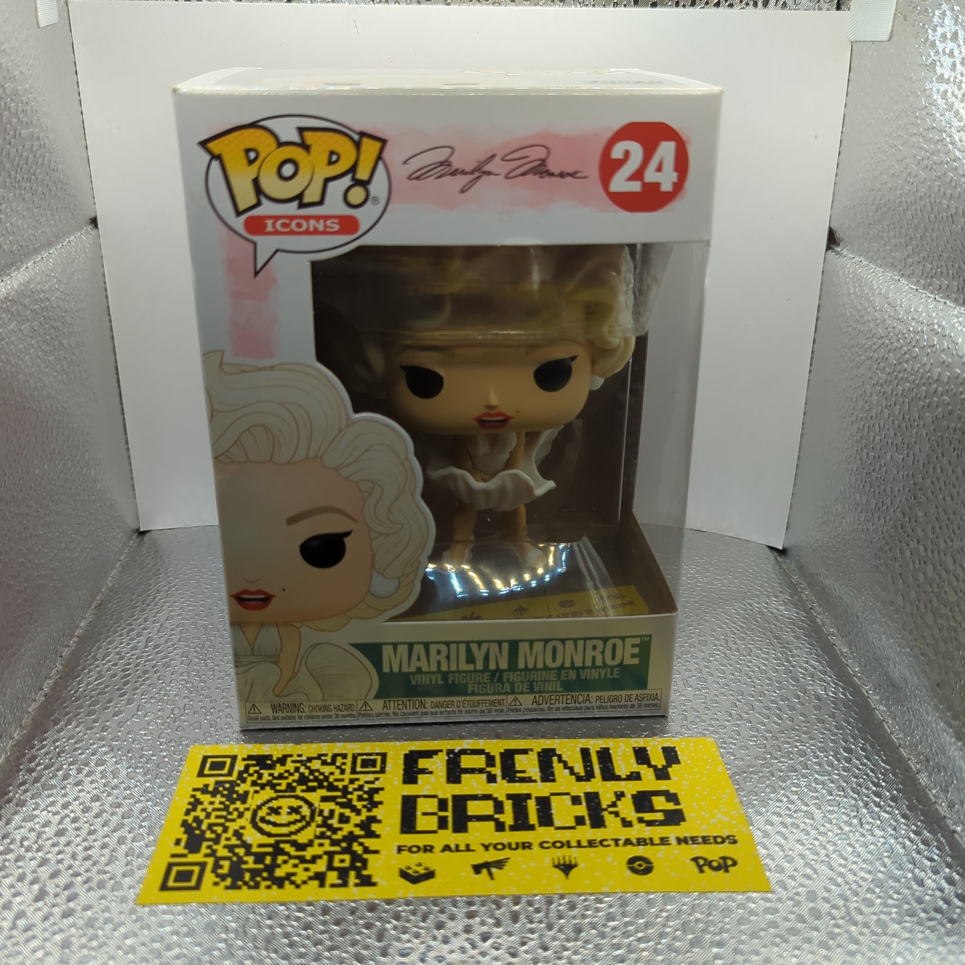 Marilyn Monroe Pop 24 - Marilyn Monroe Funko Pop! Vinyl 2020 Vaulted FRENLY BRICKS - Open 7 Days