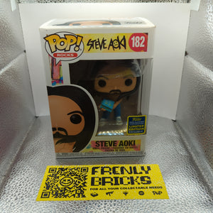 Steve Aoki 2020 Summer Convention Pop Rocks Pop Vinyl 182 FRENLY BRICKS - Open 7 Days