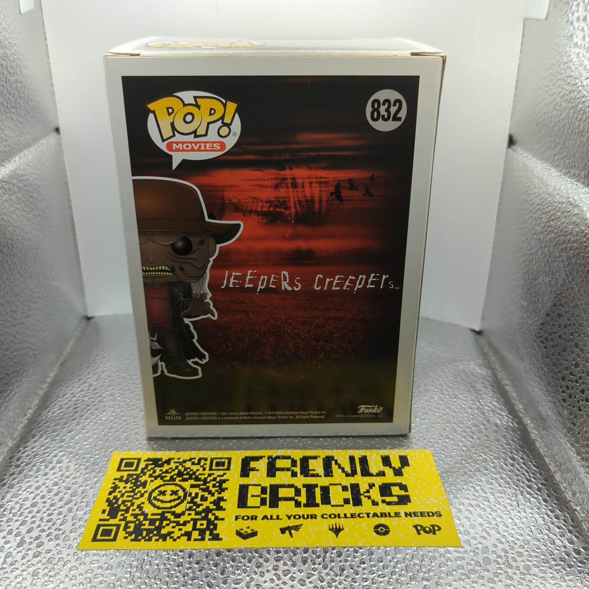 Funko Pop Jeepers Creepers The Creeper #832 FRENLY BRICKS - Open 7 Days