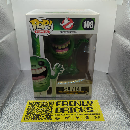 Funko POP Vinyl - Ghostbusters - Slimer #108 FRENLY BRICKS - Open 7 Days